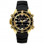 ساعت غواصی CBD CHRIS BENZ DIGITAL 200 M GOLD  ساعت غواصی CBD CHRIS BENZ DIGITAL 200 M GOLD